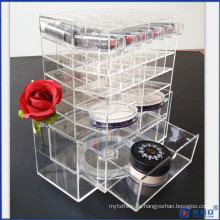 Clear Spinning Acryl Lippenstift und Pulver Holder Organizer